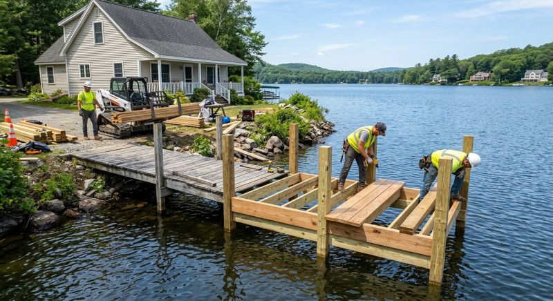Dock Enlargement in Alpharetta, GA