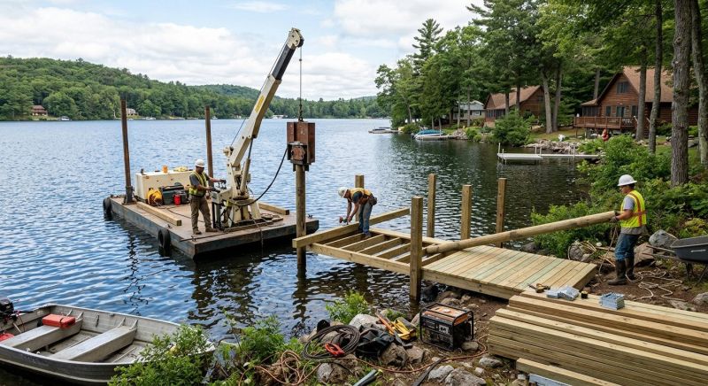 Dock Replacement in Overland Park, KS