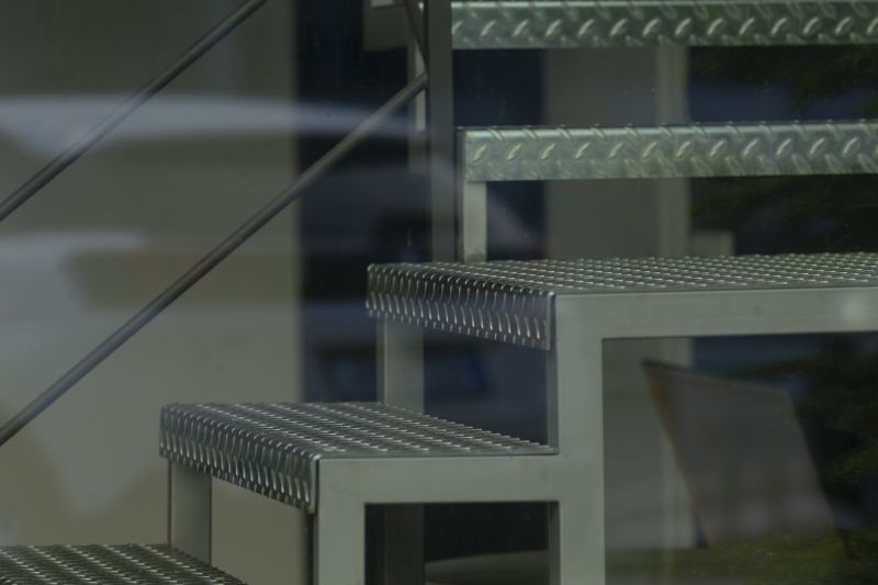 Stoop Railing Installation detail